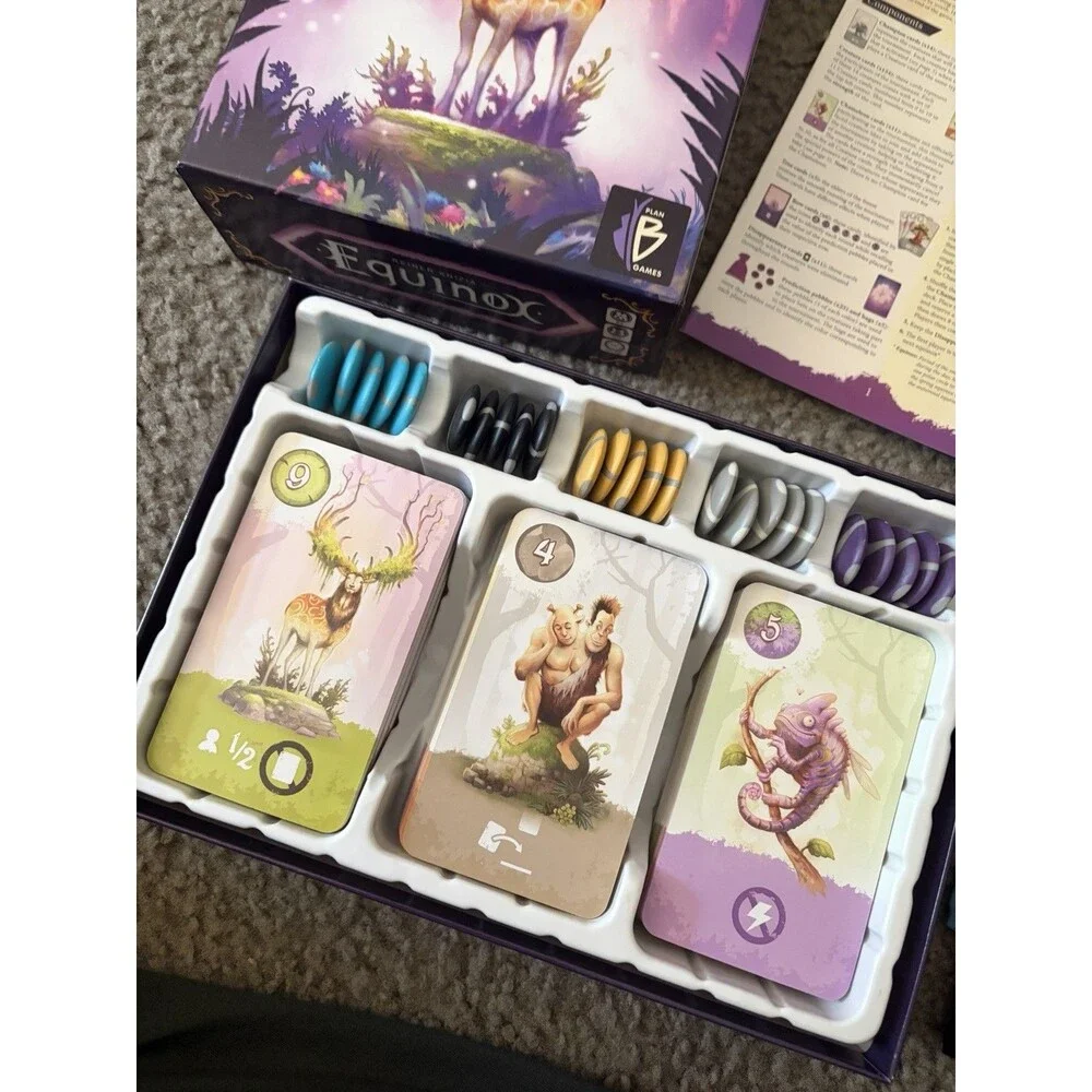 Equinox Purple Edition Board Game Reiner Knizia By Plan B